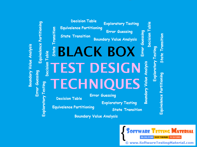 Black Box Test Design Techniques | Software Testing Material