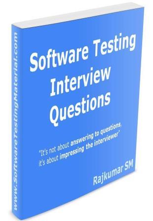 Software Testing Interview Questions Free eBook