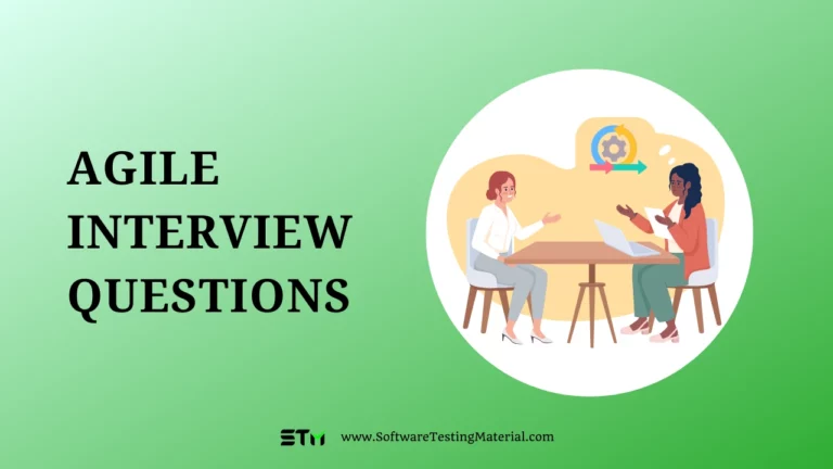 Agile Testing Interview Questions And Answers