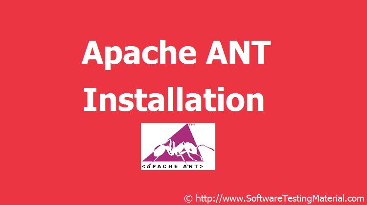 How to Download and Install Apache ANT | Software Testing Material