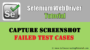 How To Capture Screenshot Using Selenium WebDriver - Software Testing ...