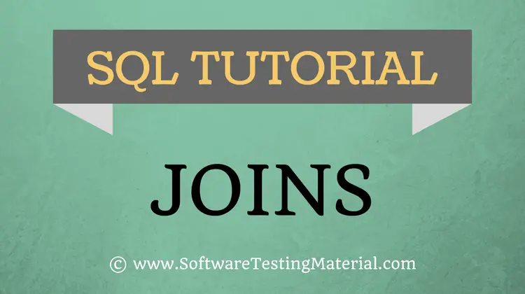 SQL Joins – Left, Right, Inner And Full Outer Join – SQL Tutorial