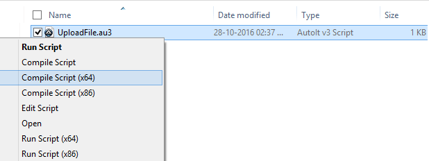 UploadFile Compile Autoit