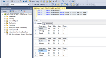 SQL BETWEEN Operator - SQL TUTORIAL | Software Testing Material