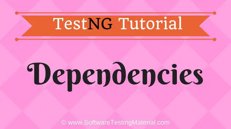 TestNG Dependencies