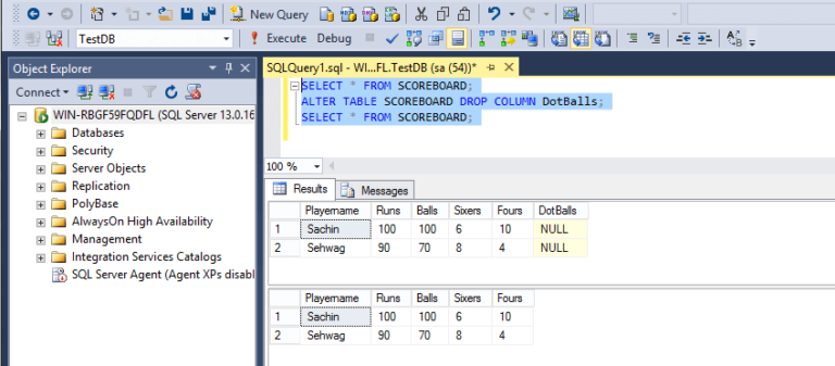 SQL Alter - SQL TUTORIAL | Software Testing Material