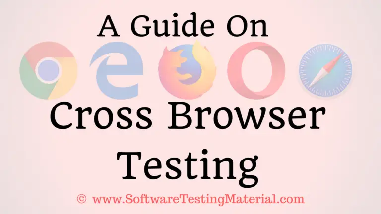 What is Cross Browser Testing | A Guide For Beginners