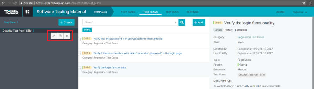 TestCaseLab Test Case Management Tool | Review By STM
