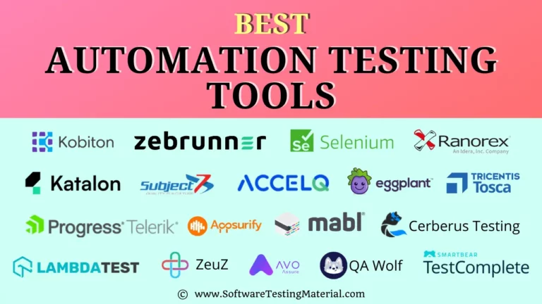 Best Automation Testing Tools (Free and Paid) in 2024