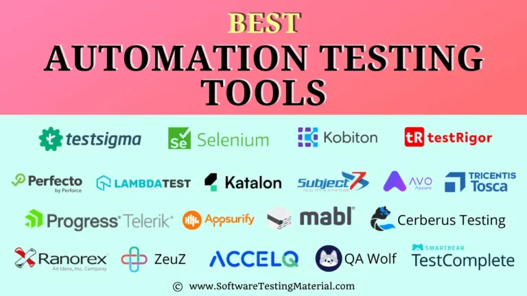 Best Automation Testing Tools