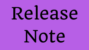 Release Note