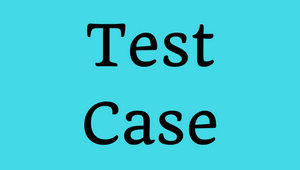 Test Case