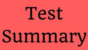 Test Summary