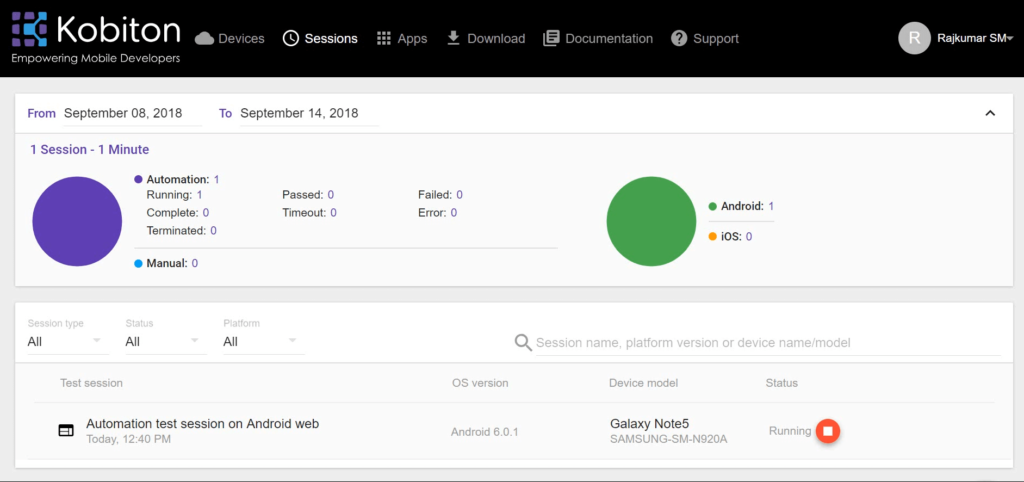 Kobiton Review - Mobile Testing Platform with Real Devices