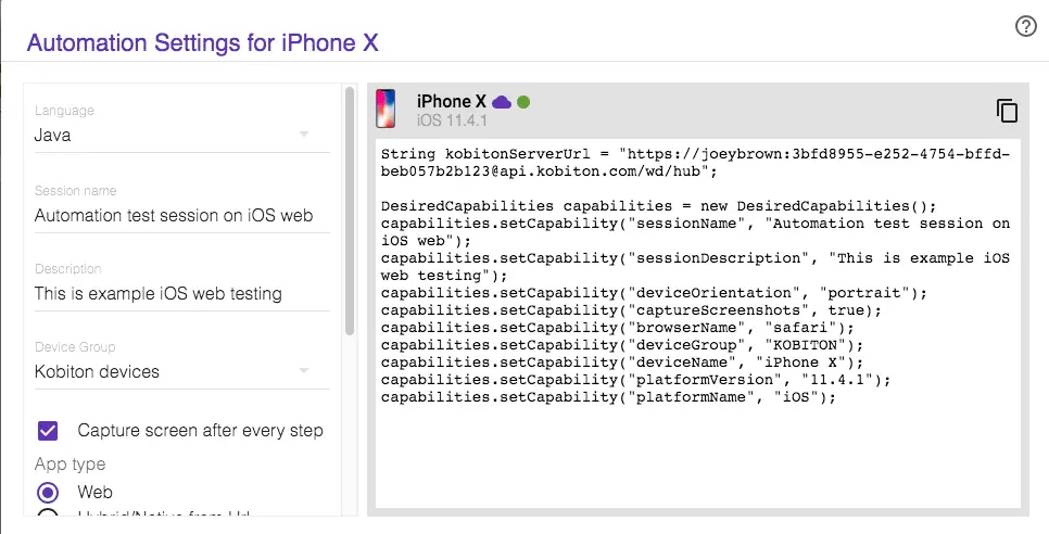 Use Selenium To Test Websites on Real Mobile Devices 2