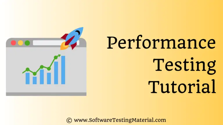 Performance Testing Tutorial | Software Testing Material