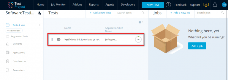 TestProject Test Automation Tool Review by Software Testing Material