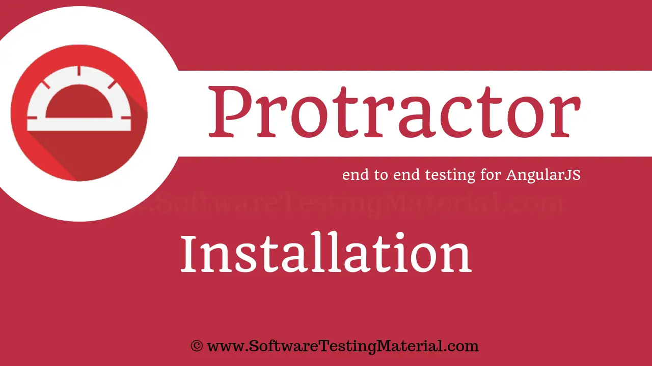 Protractor Installation