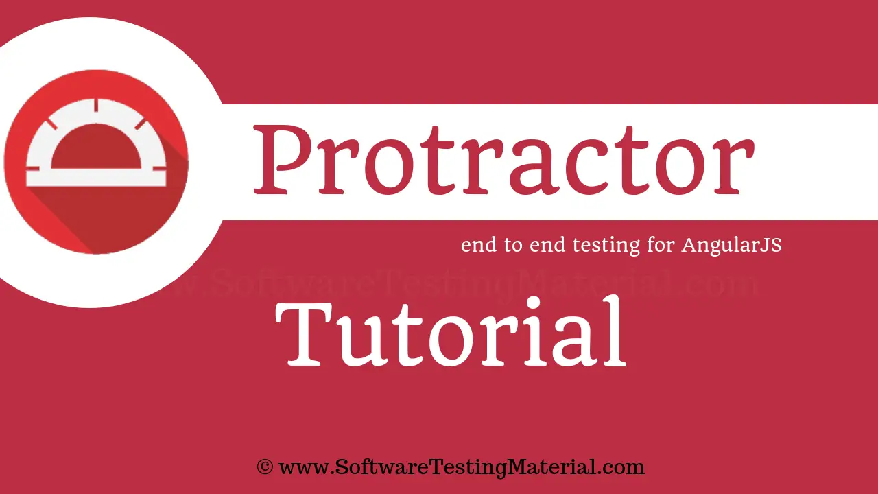 Protractor Testing Tutorial