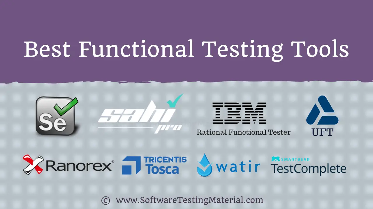 Functional Testing Tools