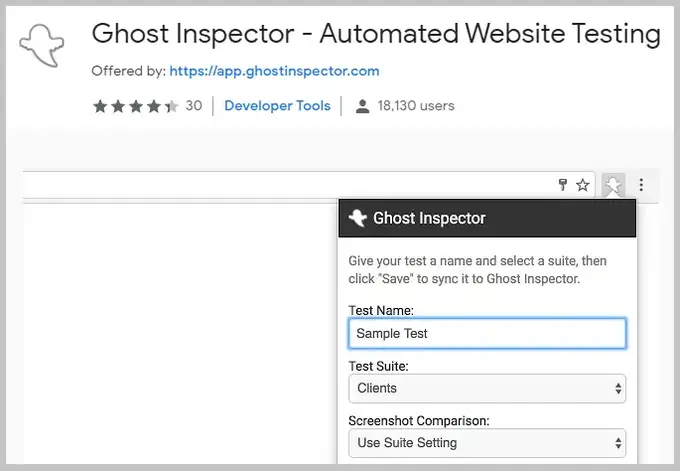 Ghost Inspector
