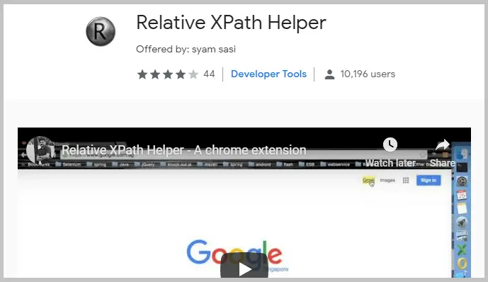 Relative XPath Helper