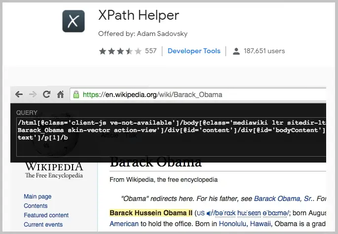 XPath Helper