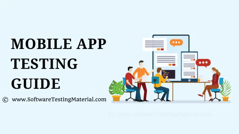 Mobile App Testing Guide | Software Testing Material