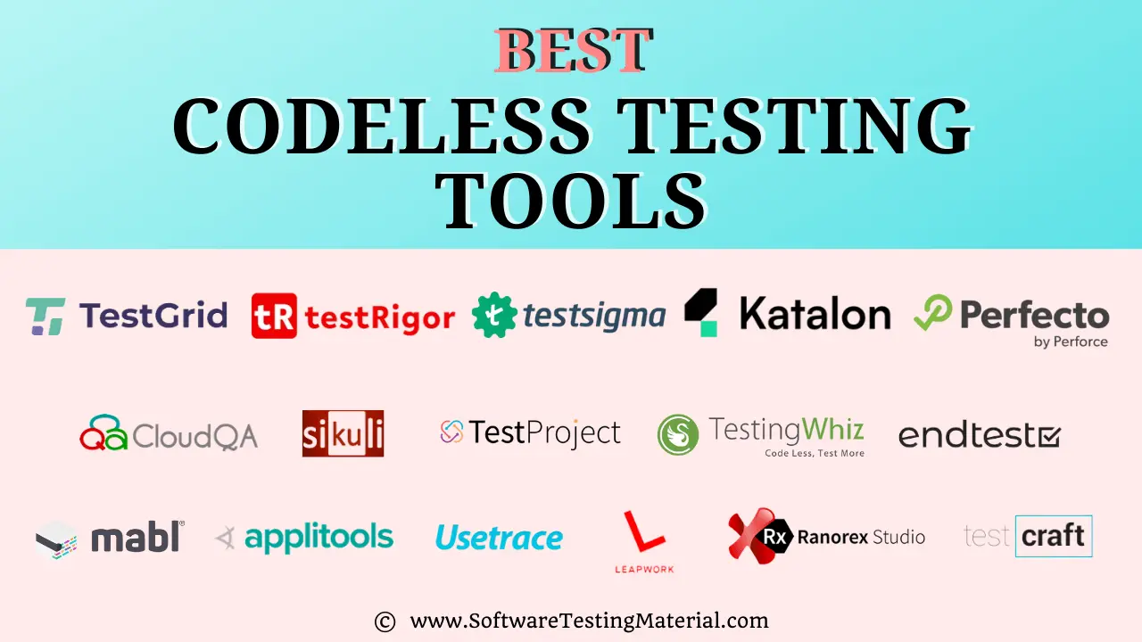 Best Codeless Testing Tools