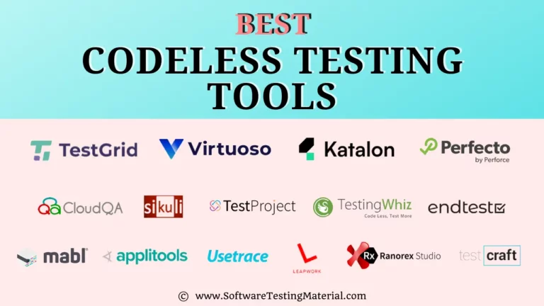 Best Codeless Testing Tools (Free and Paid) for 2023
