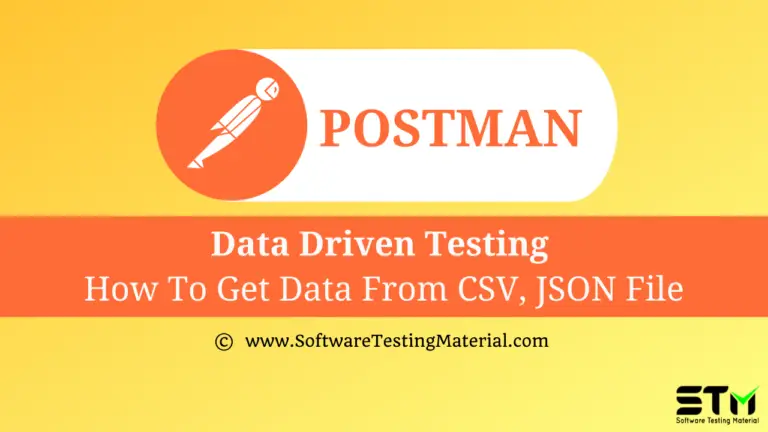 Data Driven Testing In Postman