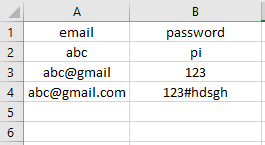 Postman Data Driven CSV File