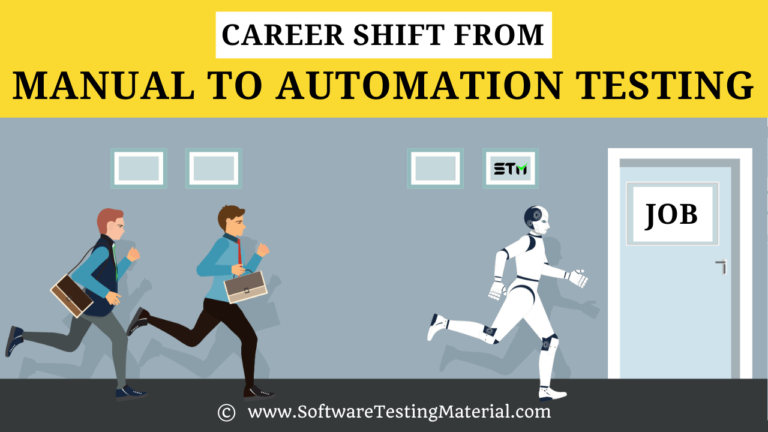 Career Shift From Manual To Automation Testing