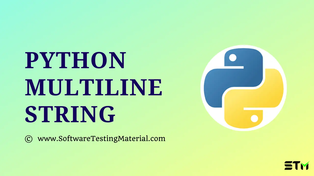 python assignment multiline