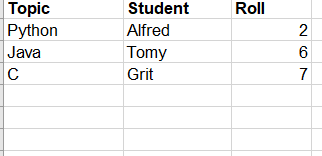 Excel Data In Selenium Python