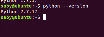 Python Version Command Line