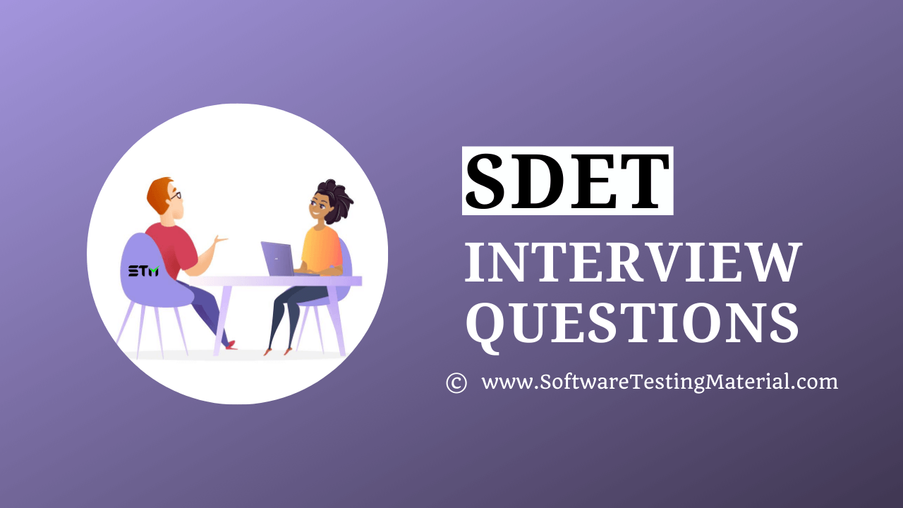 SDET Interview Questions