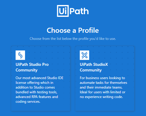 Choose A Profile