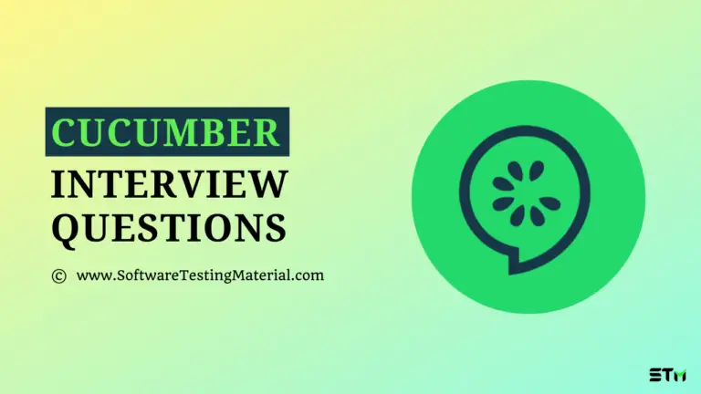 30+ Popular Cucumber Interview Questions