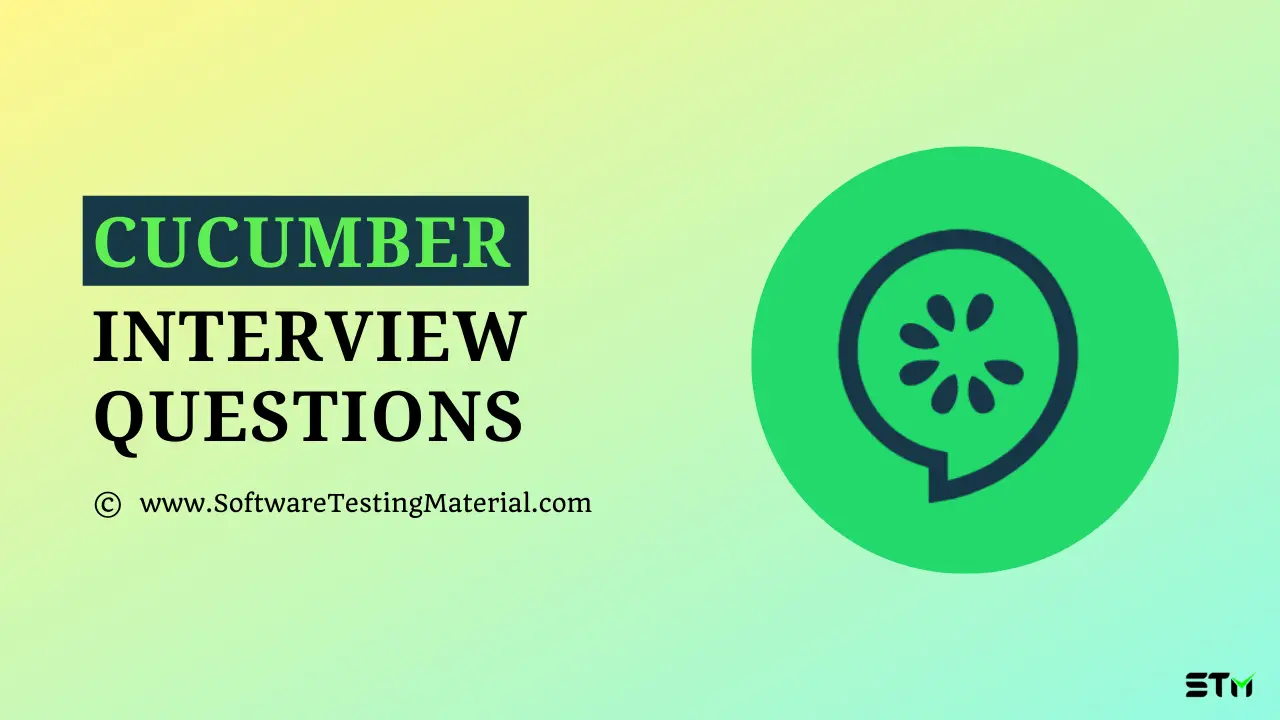 Cucumber Interview Questions