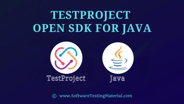 TestProject Open SDK For Java