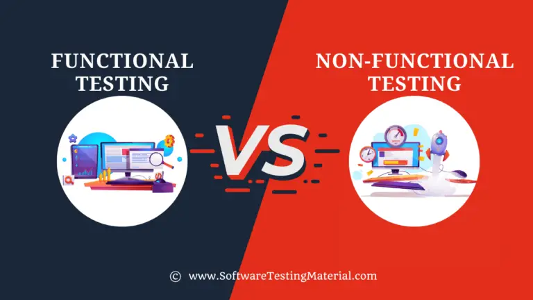 Functional Testing Vs Non Functional Testing