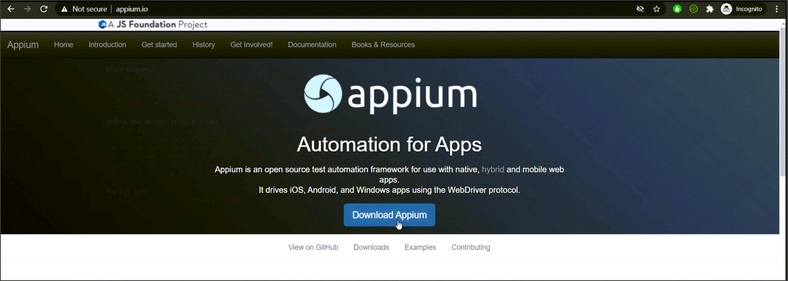 install appium server on mac install appium server on mac