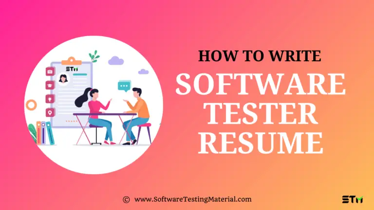 How To Write a Software Tester Resume and Prepare for an interview [Download]