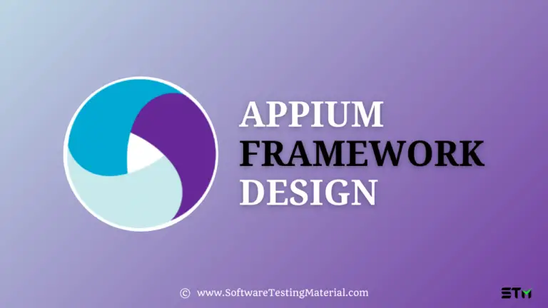 Appium Framework Design Creation