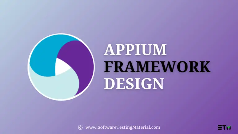 Appium Framework Design