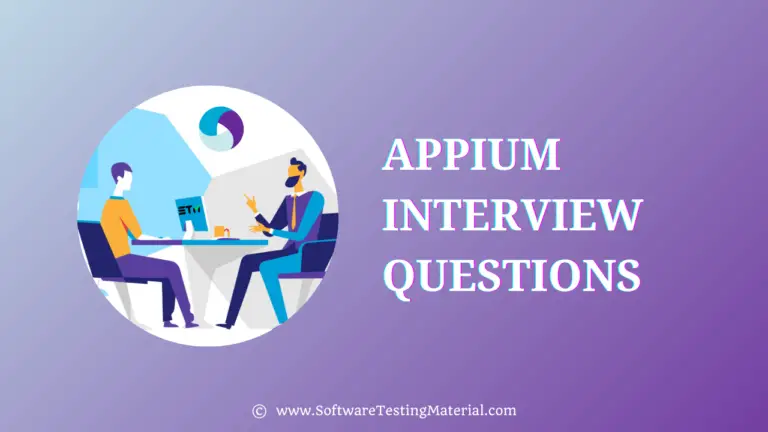 Appium Interview Questions