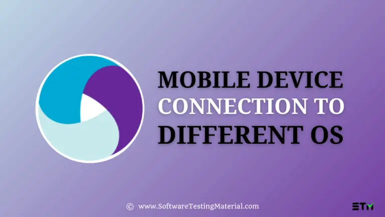 How To Connect Mobile Device To Different OS