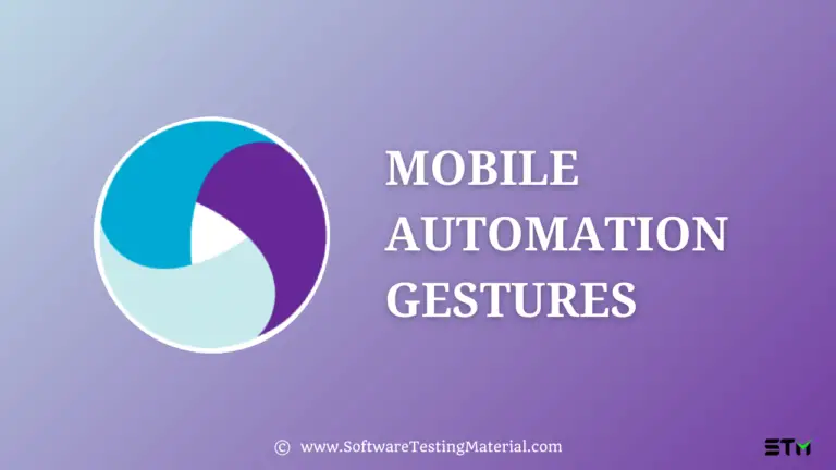 Mobile Automation Gestures Complete Guide (Basics to Advanced)