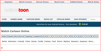 Watch cartoon online online animetoon